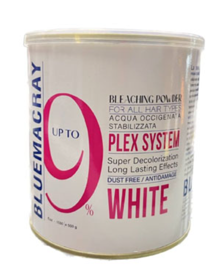 پودر دکلره بلومکری سفید حجم 500 گرم(Bluemacray bleaching powder)
