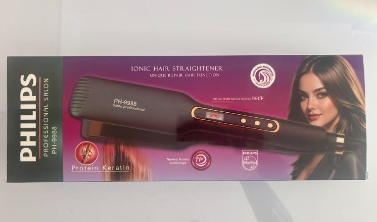 اتو مو فیلیپس سالنی { philips } Salon professional مدل 9988
