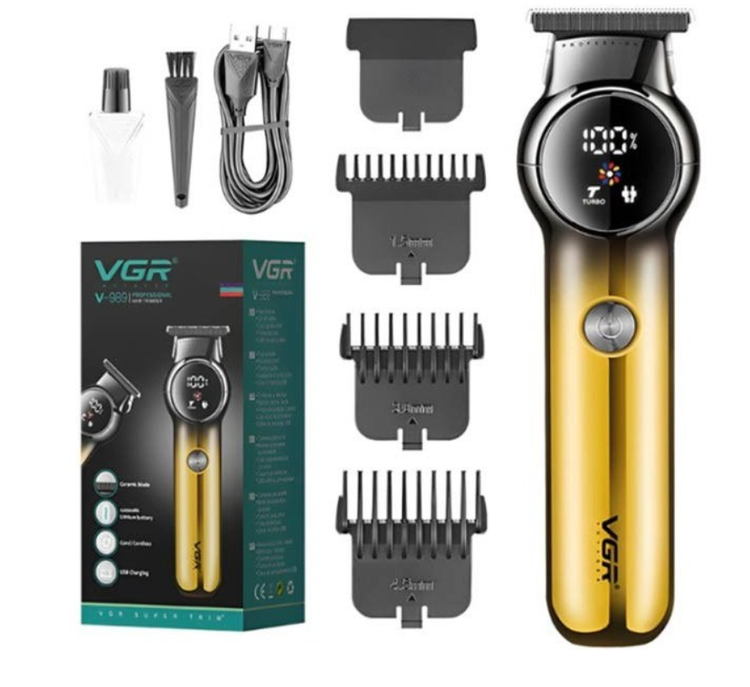 ماشین اصلاح موی سر و صورت وی جی ار مدل VGR V-989