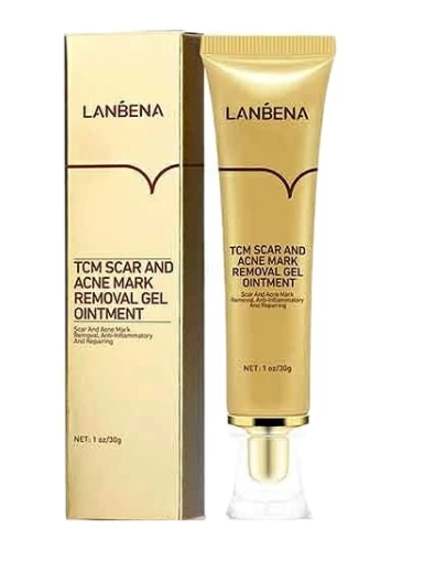 ژل ترمیم کننده اسکار و آکنه لانبنا مدل TCM وزن 30 گرم