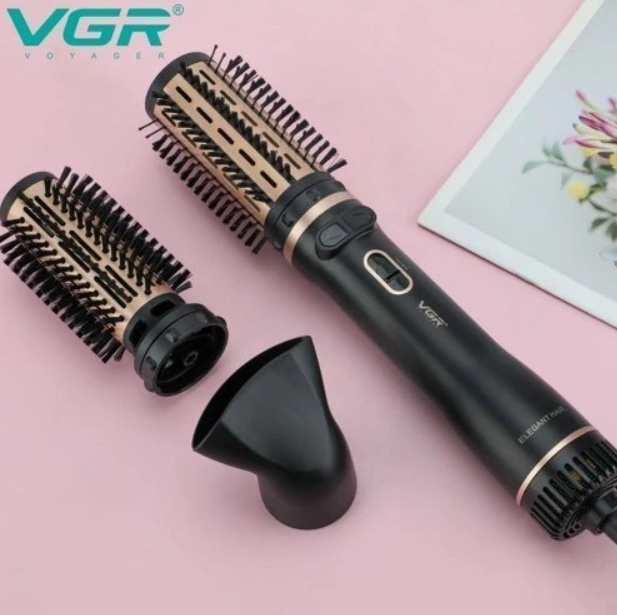 سشوار چرخشی وی جی آر مدل V496 سه کاره با باد سرد