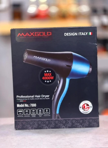سشوار حرفه ای مکس گلد MAX GOLD ITALY 7000/2026