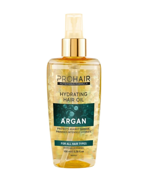 روغن آرگان آبرسان پروهیر ProHair انواع مو حجم 100 میل