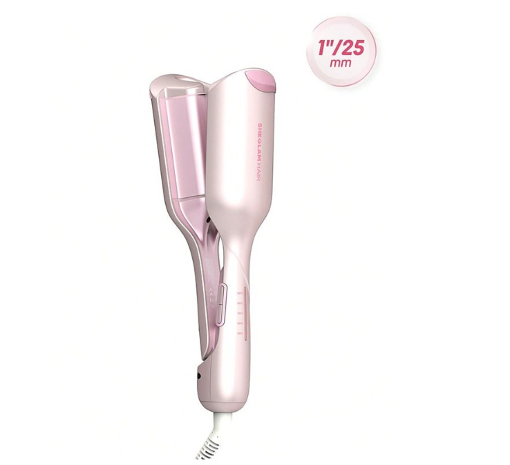 دستگاه ویو ساحلی شیگلم/ سایز ۲۵ ا SHEGLAM Beach Babe Hair Waver/25mm
