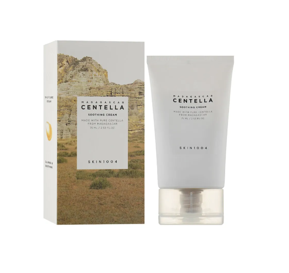 سوتینگ کرم مرطوب کننده ماداگاسکار سنتلا اسکین 1004 ( SKIN 1004 Madagascar Centella Soothing Cream ) اصل (ضمانت اصالت کالا)