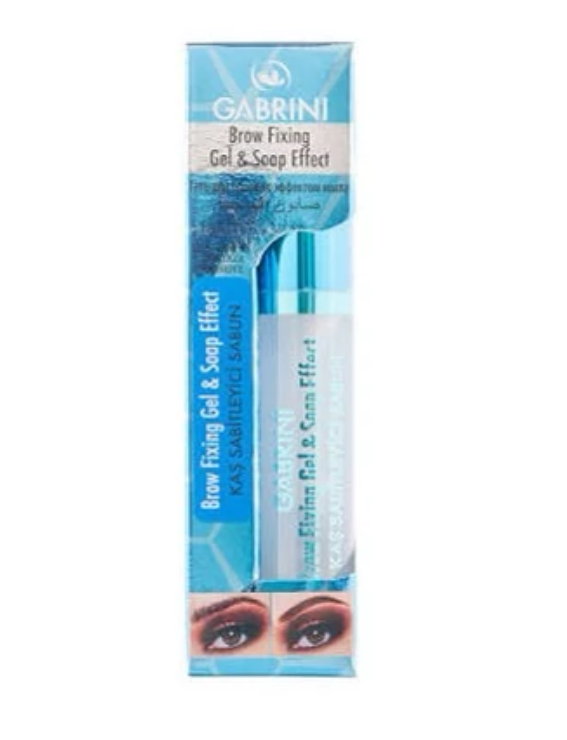 صابون ابرو گابرینی Gabrini مدل Brow Fixing Gel & Soap Effect حجم 8 میلی‌لیتر