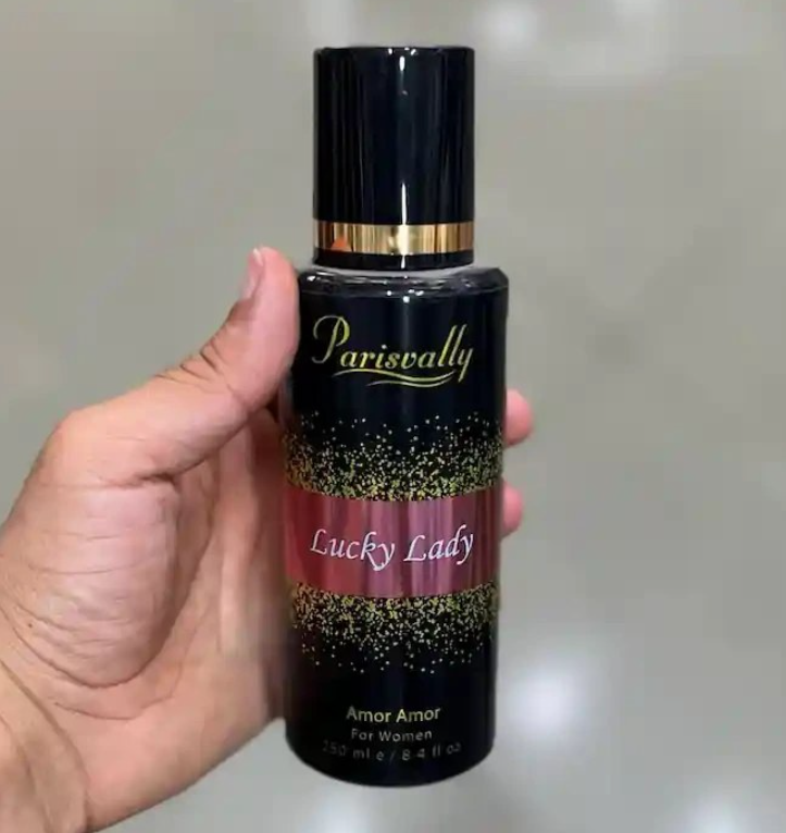 بادی اسپلش لاکی لیدی Lucky Lady پاریس ولی با رایحه آمور آمور