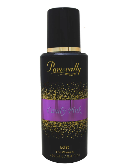 بادی اسپلش زنانه Candy Pink پاریس ولی 250 میل | رایحه مشابه Eclat
