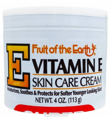 کرم مرطوب کننده صورت و بدن Fruit of The Earth حاوی ویتامین ای Vitamin E