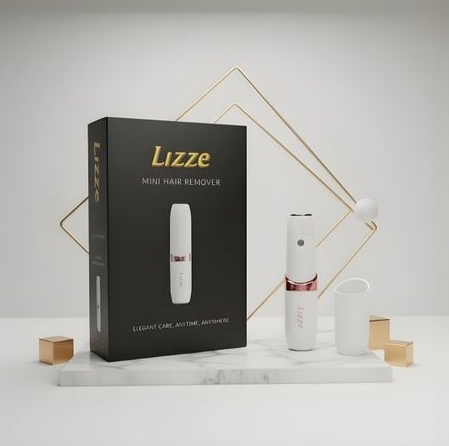 شیور صورت زنانه لیز ا Lizze MINI FACIAL HAIR REMOVER سفید اورجینال
