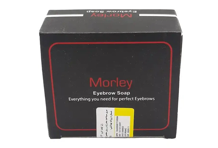 صابون و ژل لیفت ابرو مورلی کاسه ای - مشکی ا MORLEY EYEBROW LIFT SOAP