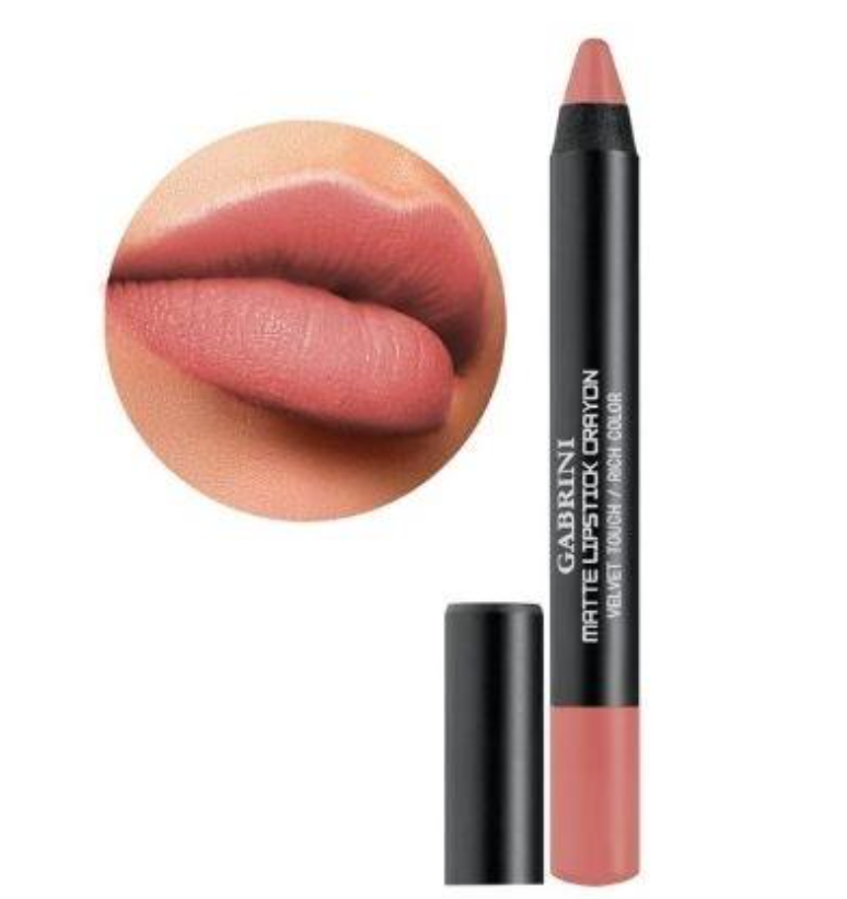 رژ لب مدادی مات مدل Matte Lipstick Crayon Rich Color - 04